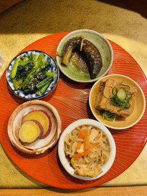 Obanzai  at Vegan Izakaya Masaka (ヴィーガン 居酒屋 真さか)- Kyoto in Kyoto