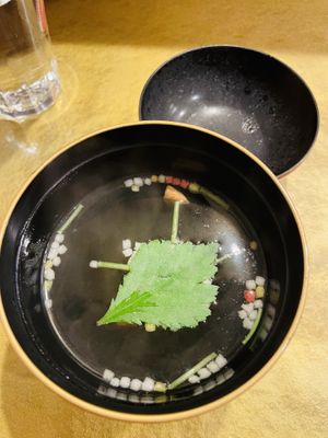 Soup  at Vegan Izakaya Masaka (ヴィーガン 居酒屋 真さか)- Kyoto in Kyoto