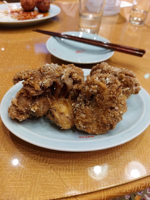 Mushrooms at Vegan Izakaya Masaka (ヴィーガン 居酒屋 真さか)- Kyoto in Kyoto