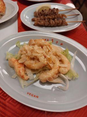 Ebi-Mayo at Vegan Izakaya Masaka (ヴィーガン 居酒屋 真さか)- Kyoto in Kyoto