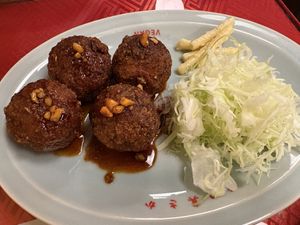Vegan Karaage  at Vegan Izakaya Masaka (ヴィーガン 居酒屋 真さか)- Kyoto in Kyoto
