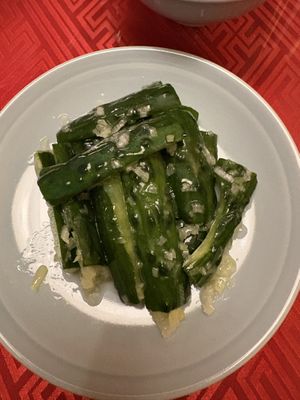 Gurkensalat (unglaublich lecker )  at Vegan Izakaya Masaka (ヴィーガン 居酒屋 真さか)- Kyoto in Kyoto
