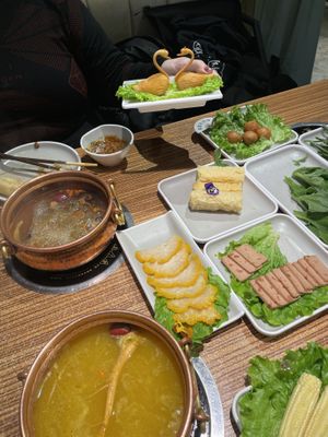   at Xiaosumi Hot Pot - 小素米火锅 in Harbin