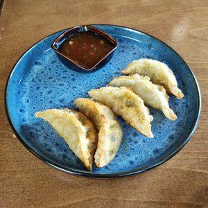 Vegan gyoza at Thai Imbiss in Cologne