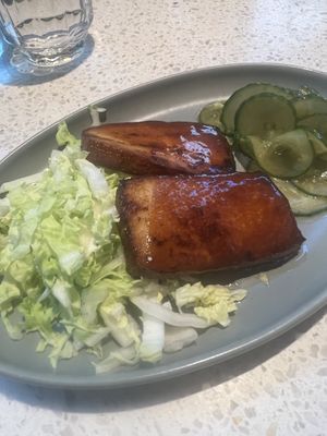 Bao buns filling   at Schwein in Vienna