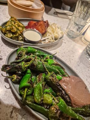 Pimientos de Padrón at Schwein in Vienna