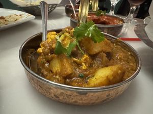Aloo Gobi   at Taste of India in Lincoln City