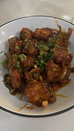 Gobi Manchurian   at Taste of India in Lincoln City