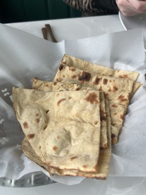 Roti  at Taste of India in Lincoln City