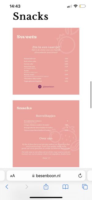 Sweets en snacks  at Bes & Boon in Eindhoven