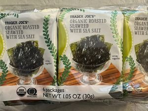 You know I had to try theirs.. seaweed is my number one favorite food!   It passed the test   at Trader Joe's in Rochester