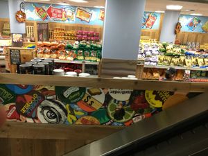 Downstairs at Trader Joe's - Broadway in New York City