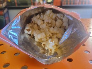 Super tasty popcorn at SKA - სკა ჯუს ბარი in Tbilisi