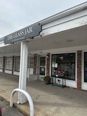 Store front  at The Glass Jar in Dennis