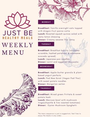  at JUST BE Healthy Meals in Chicago