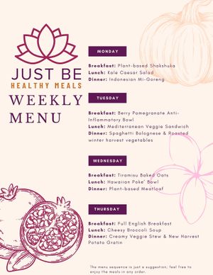  at JUST BE Healthy Meals in Chicago