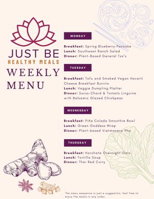  at JUST BE Healthy Meals in Chicago