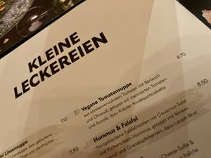 Menu   at ALEX - Jungfernstieg 54 in Hamburg