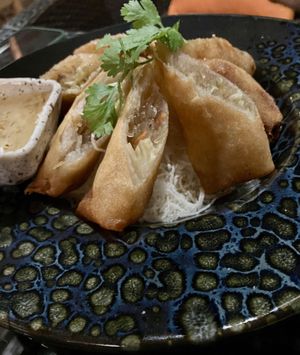 Spring rolls  at 3 Monkeys in Hua Hin