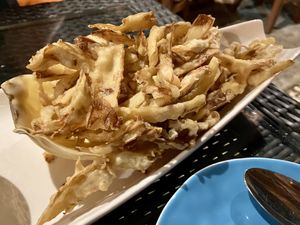 Banana blossom salad  at 3 Monkeys in Hua Hin