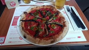 Megaton at Berberè Pizzeria Porta Saragozza in Bologna