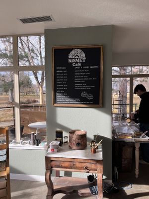   at Kismet Cafe in Lafayette