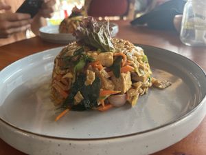 Kottu mit Tofu and Vegetable   at SaltyBeer Restaurant and Bar in Hikkaduwa