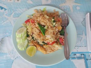 Fried rice at Tip Samed Restaurant in Koh Samet