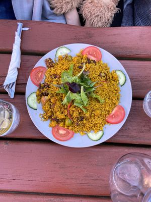 Couscous (vegan) at Laibon in Cesky Krumlov