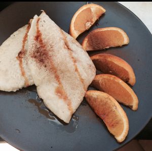 vegan crepes made just for me :) at Laibon in Cesky Krumlov