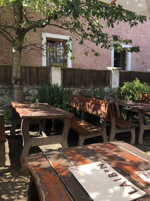 Outside   at Laibon in Cesky Krumlov