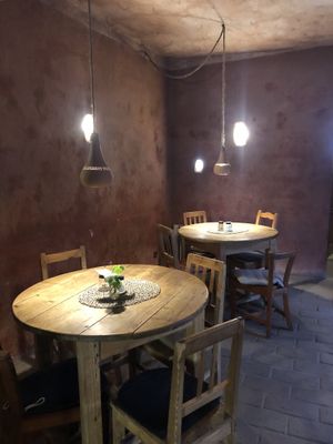 Inside   at Laibon in Cesky Krumlov