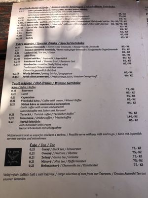  Drinks   at Laibon in Cesky Krumlov