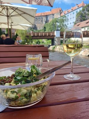A perfect Lunch at Laibon in Cesky Krumlov
