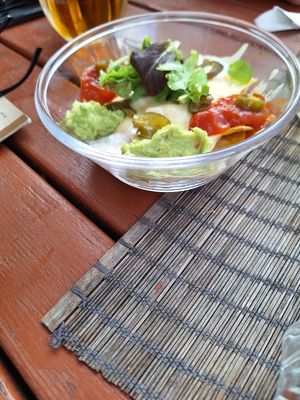 Nachos at Laibon in Cesky Krumlov