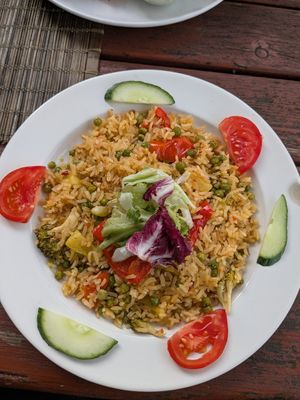 nasi goreng at Laibon in Cesky Krumlov