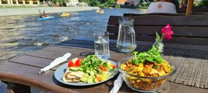 Amazing view at Laibon in Cesky Krumlov