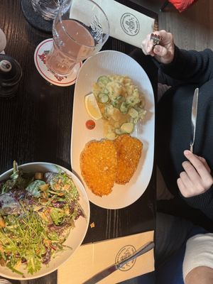 Schnitzel   at Rothaus Schwarzwald Erleben in Freiburg