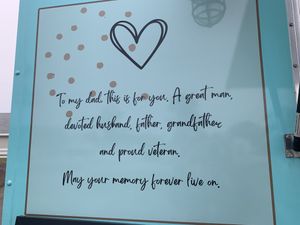 To her Dad ❤️  at Louie Beans Coffee Co in Ruskin