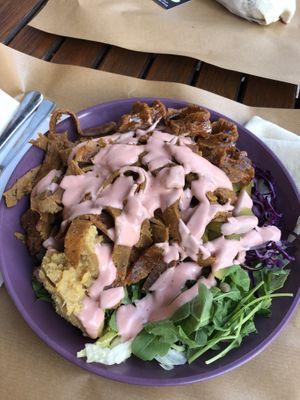 dönerplate for 15.-  at Vegitat - Klybeckstrasse in Basel