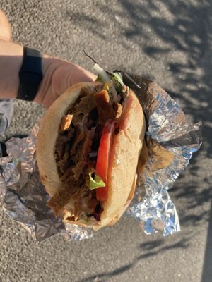 Vegan Döner with Seitan (Togo)  at Vegitat - Klybeckstrasse in Basel
