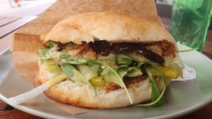 Vegan Kebab at Vegitat - Klybeckstrasse in Basel