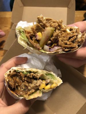 Amazing durum kebab  at Vegitat - Klybeckstrasse in Basel