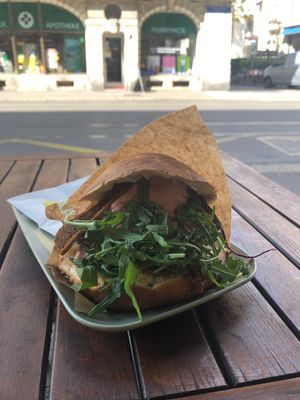 kebab  at Vegitat - Klybeckstrasse in Basel