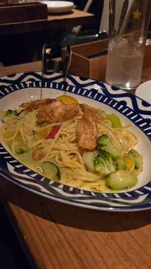 Vegan pasta at PIZZERIA 8 - Minami Horie - ピッツェリア エイト in Osaka