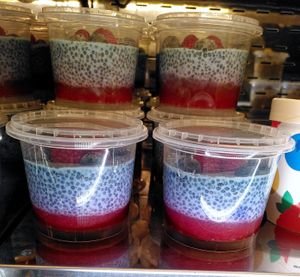 Chia pudding (vegan) at Cojean - Opéra in Paris