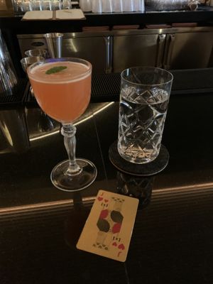 Mint Paper Plane  at Jupiter Supper Club in Austin