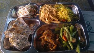 Vegan Vietnamese breakfast at Tam Quang Minh in Hoi An