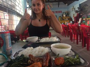happy gals at Tam Quang Minh in Hoi An