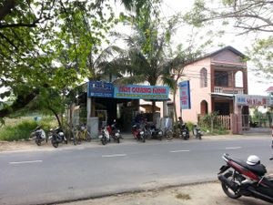 View from the main street  at Tam Quang Minh in Hoi An